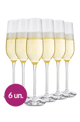 WineBox Taça De Cristal Para Espumante Schott Zwiesel Fortissimo 240 Ml