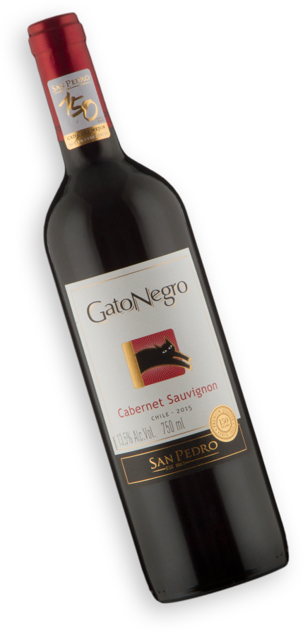Gato Negro Cabernet Sauvignon 2015 - Wine