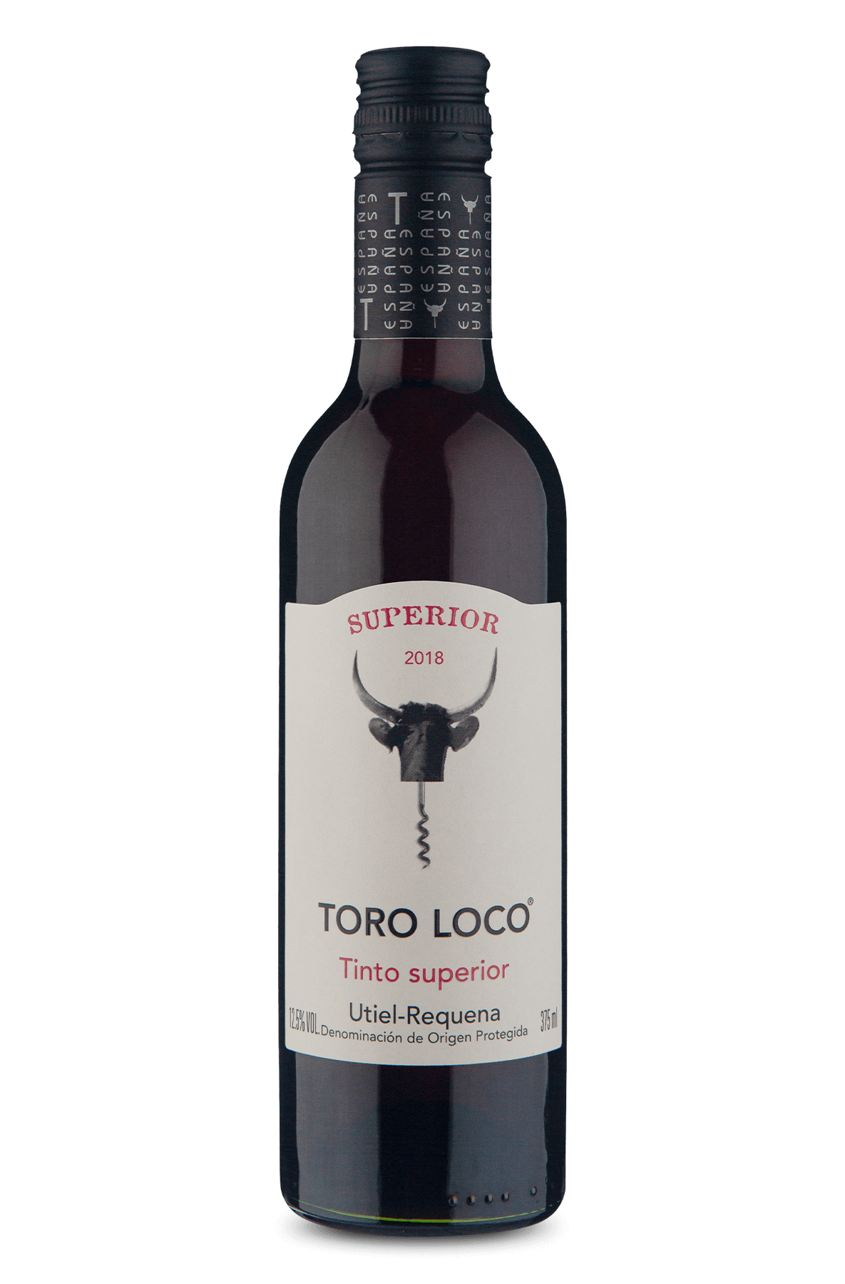 Toro Loco D.O.P. UtielRequena Tinto Superior 2018 375 ml Wine Wine