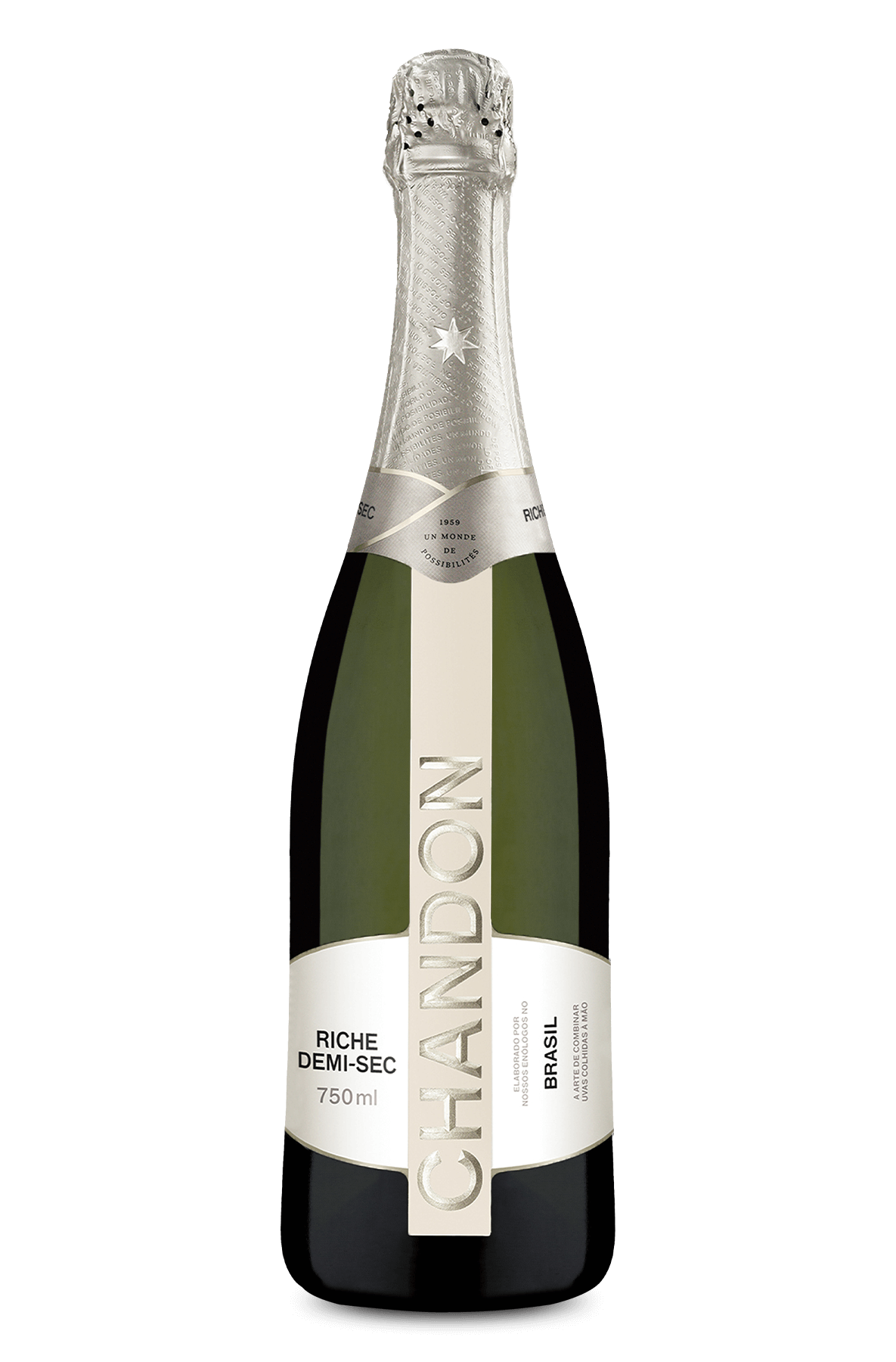 Espumante Chandon Riche DemiSec 750 mL Wine Wine