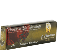 Le Chocolatier Barrinha ao Leite com Menta