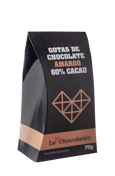 Le Chocolatier Gotas de Chocolate Amargo 70g