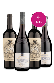 Kit 4 - Ropiteau Fr&eacute;res e Cordero Malbec - Oferta Absurda