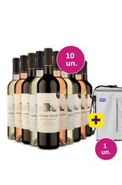 Kit 10 - Esteban Misto + Bolsa para 3 garrafas Gr&aacute;tis - Exclusivo We