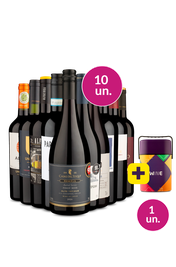 Kit 10 - Tintos Especiais + Cooler Retr&ocirc; Gr&aacute;tis - Exclusivo We