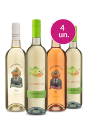 Kit 4 - Piranha e Enigma Vinho Verde - Exclusivo We