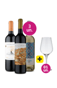 Kit 3 - Mix Best Seller + Taça Cristal Grátis