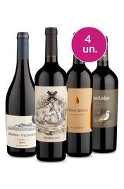 Kit 4 - Mais Desejados da Wine no Melhor Valor - Oferta Absurda