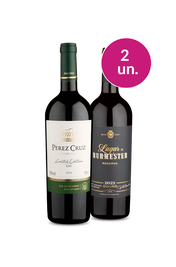 Kit 2 - P&eacute;rez Cruz Limited Edition e Lagar de Burmester - Oferta Absurda