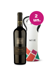 Kit Especial - V9 Reserva e Bolsa T&eacute;rmica Wine