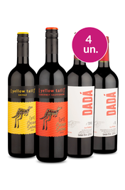 Kit 4 - Meio Secos da Am&eacute;rica do Sul