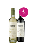 Kit 2 - Portillo Sauvignon Blanc e Portillo Merlot