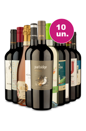 Kit 10 - Vinhos Sensacionais por R$34,90 por Garrafa - Oferta Absurda