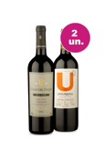 Kit 2 - Casas Del Toqui Single Estate Carménère e U By Undurraga Cabernet Sauvignon