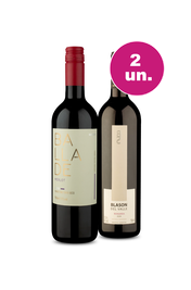 Kit 2 - Brasil e Argentina por R$29,90 por Garrafa - Oferta Absurda Black Wine