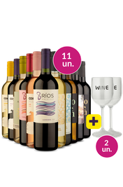 Kit 13 - Variedade + Par de Ta&ccedil;as de Acr&iacute;lico Gr&aacute;tis