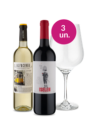 Kit Especial - Iselen, Alfacinha e Ta&ccedil;a de Cristal por R$99 - Oferta Absurda