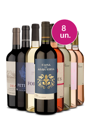 Kit 8 - Todos os tipos por R$25,90