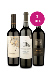 Kit 3 - Tintos Campe&otilde;es - Oferta Absurda