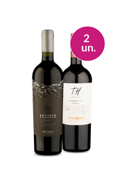 Kit 2 - Wine Pendura - Extinto e T.H. Carm&eacute;n&egrave;re