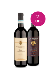 Kit 2 - Wine Pendura - Carpineto e La Mora