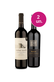 Kit 2 - V9 Cabernet e Esteban Mart&iacute;n - Oferta Absurda