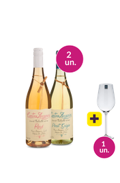 Kit 2 - Degusta&ccedil;&atilde;o Cantina Zaccagnini + Ta&ccedil;a de Cristal Gr&aacute;tis