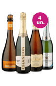 Kit 4 - Espumantes Renomados - Oferta Insana