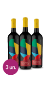 WineBox Mosaiko - 3 garrafas