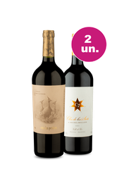 Kit 2 - Encontro de Campe&otilde;es: Las Perdices Reserva Cabernet e Clos De Los Siete