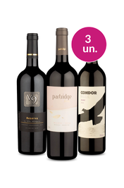 Kit 3 - Tintos Arrasadores por R$99 - Oferta Absurda
