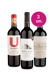 Kit 3 - Tintos por R$ 99 - Exclusivo We