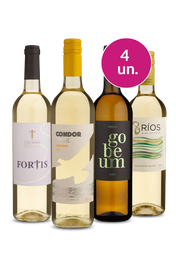 Kit 4 - Vinhos Brancos por R$25,90