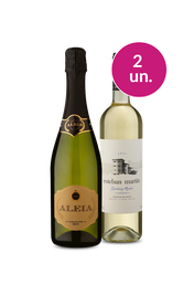 Kit 2 - Espumante Aleia e Esteban Mart&iacute;n - Oferta Absurda