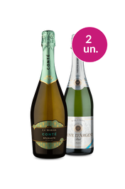 Kit 2 - Espumantes Incr&iacute;veis - R$55 por Garrafa