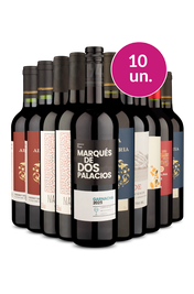 Kit 10 - Tintos por R$25,90