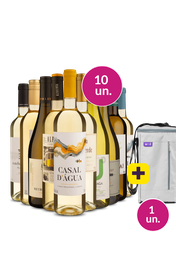 Kit 10 - Brancos + Bolsa p/ 3 garrafas Gr&aacute;tis - Exclusivo We