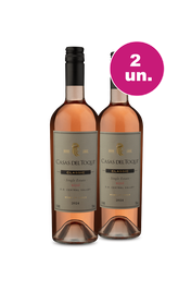 Kit 2 - Casas Del Toqui Single Estate Ros&eacute; - Oferta Insana
