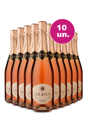 Kit 10 - Espumante Aleia Ros&eacute; Brut - Exclusivo We