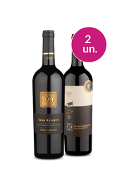 Kit 2 - V9 Gran Reserva e Perro Callejero Malbec - Spoiler Black Wine