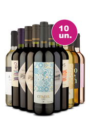 Kit 10 - Come&ccedil;ando Bem o Ano! - R$24,90 por Garrafa