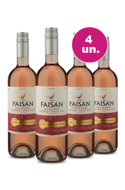 Kit 4 - Faisán Cabernet Franc Rosé - Black Wine