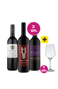 Kit 3 - Califórnia, África do Sul e Austrália + Taça Cristal Grátis