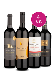 Kit 4 - Portugal, Espanha e Chile - Exclusivo We