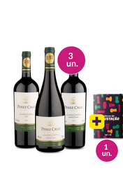 Kit 3 - P&eacute;rez Cruz + Caderno Degusta&ccedil;&atilde;o Gr&aacute;tis - Oferta Absurda