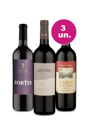 Kit 3 - Trinca de Tintos por R$99