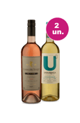Kit 2 - Casas Del Toqui Single Estate Rosé e U By Undurraga Sauvignon Blanc