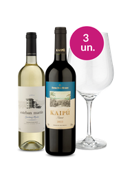 Kit Especial - Kaipu, Esteban e Ta&ccedil;a de Cristal por R$99 - Oferta Absurda