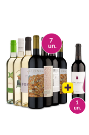 Kit 7 - Tintos Portgueses + P&ecirc;ra Doce Gr&aacute;tis - Oferta Absurda