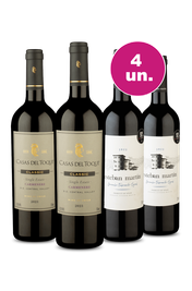 Kit 4 - Encontro de Campe&otilde;es: Casas Del Toqui e Esteban Mart&iacute;n Tinto